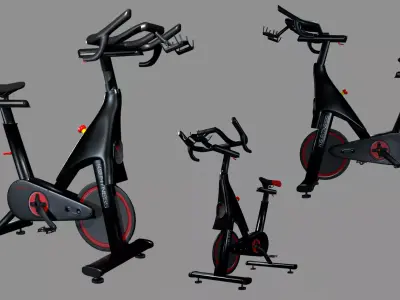 Spinning Cycle Bike Gym  3D model