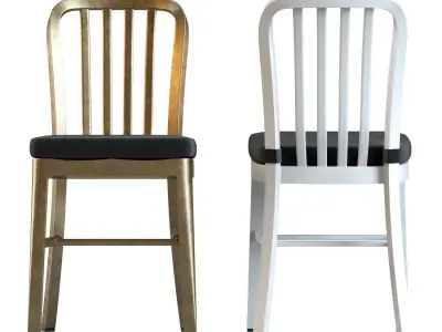 Crate and Barrel -  Delta Dining Chair 3D model