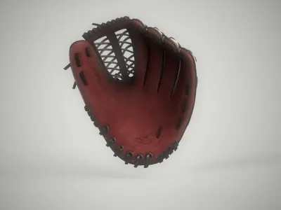 Baseball Glove 3D model