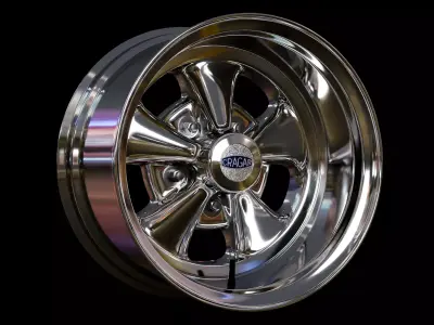 Cragar SS Wheel Pack 3D model