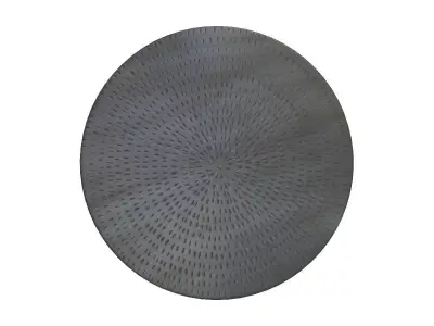 Arthur Accent Table Antique Zinc 3D model