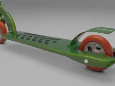 Scooter 3D model 5