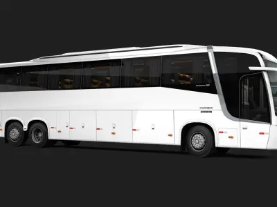 Busscar Vissta Buss 360 2022 6x2 3D model