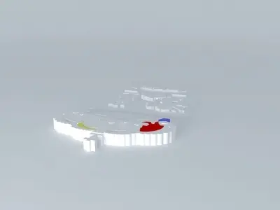 Shield Extremadura Free 3D model