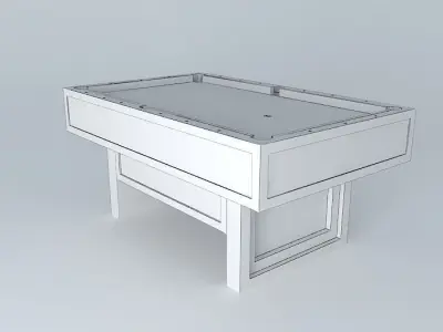 Pool Table Free 3D model order
