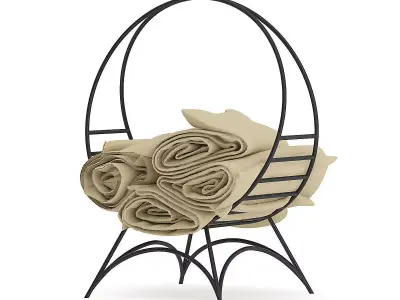 Blanket Stand 3D model