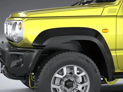 Suzuki Jimny 5door 2024 3D model