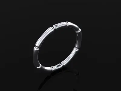 Bamboo Ring 3D print model purchase