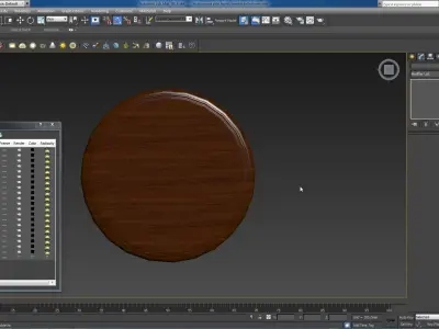 Classic wood side tables  jumbo collections 3D model