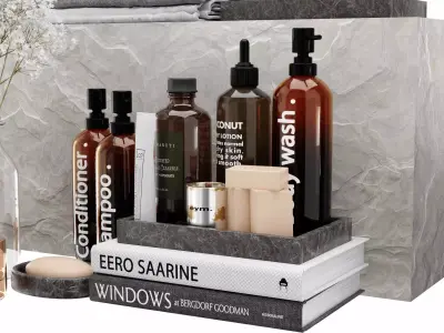 Bathroom Accesories 3D model