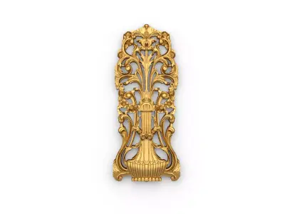 Classic decor ornament 313 3D model