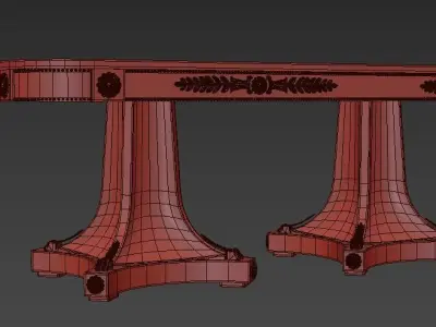 DINING TABLE MALMAISON 3D model