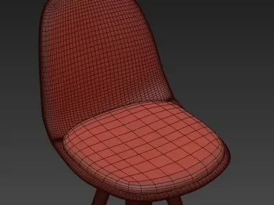 Stag armchair 3D model