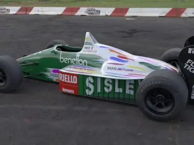 BENETTON B186  3D model