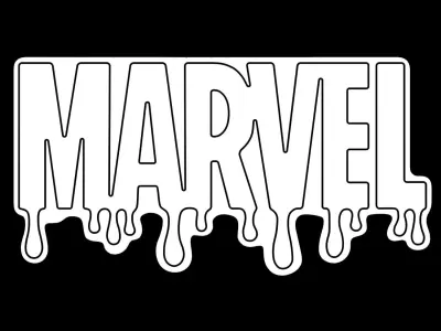 Marvel Neon Sign 3D model purchase