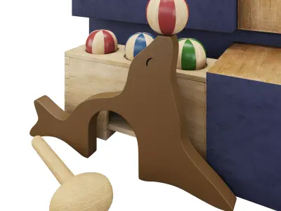 Kids Room Decoration 012 3D model