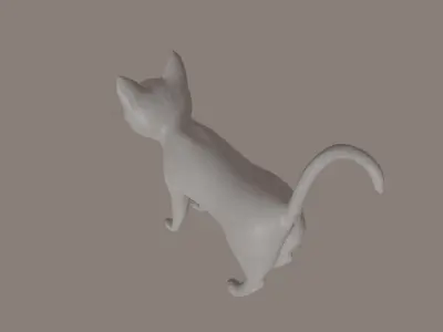 Cat model 3D model