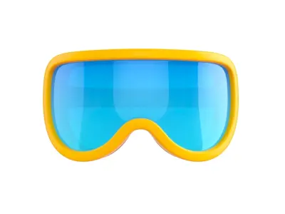 Ski Goggles 3D model