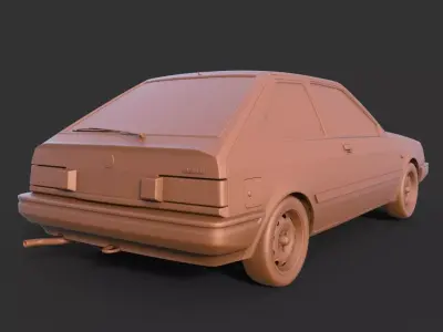 Alfa Romeo Arna 3D print model