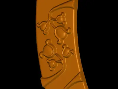 Blossom Frame 3D print model