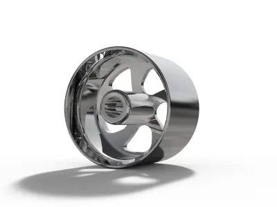 BILLET SPECIALATIES SLG25 - DIAMONDBACK WHEEL  3D print model