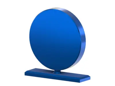 Volkswagen Stand Logo 3D print model