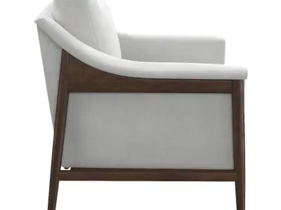 Dudley Lounge Chair HC09585-05 3D model