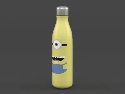 Water Bottle 3D model