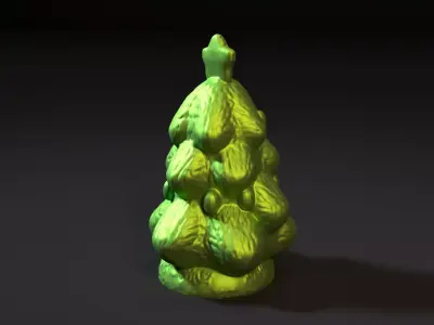 Christmas tree 3D print model