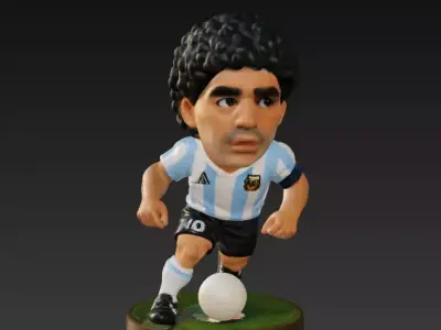Maradona Mini Fut Series 3D print model