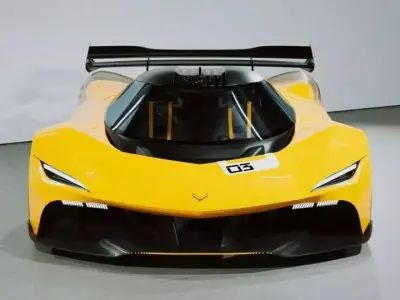 Corvette CX-R 3D model