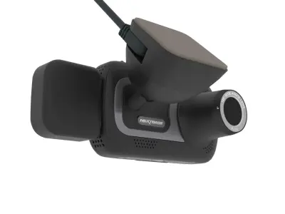 Realistic Car Dash Cam model with attachments Low-poly 3D model