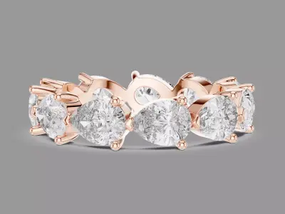 Eternity band ring  3D print model