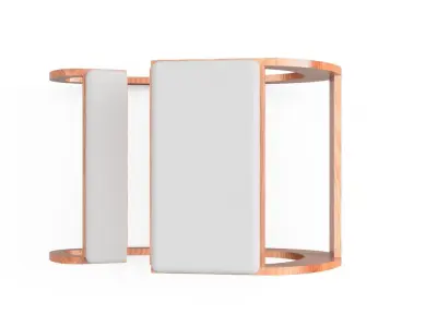 Ergonomic Kneeling Chair  Low-poly 3D model