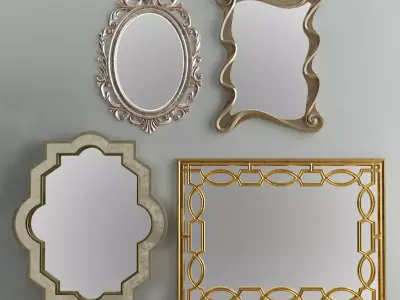Mirror Collection Set 06 3D model