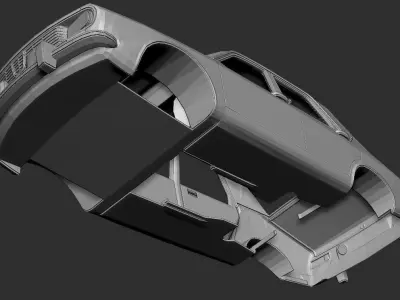 Renault 12 3D print model