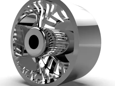 AMERICAN FORCE H92 THRUST DRW WHEEL 3D print model