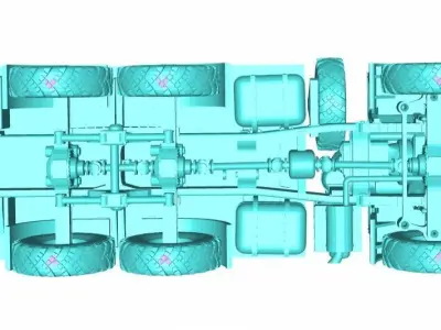 DAC 665 Romanian Army 3D print model