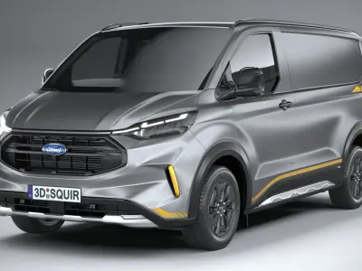 Transit Custom Trail 2024 3D model