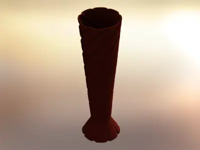 Spiral Complex Vase 3D print model