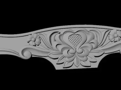 sofa High quality 3d models for processing on a cnc machine 3D model purchase