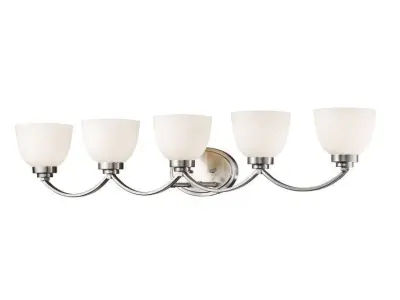 Cardiff 5 - Light Dimmable Vanity Light Free 3D model