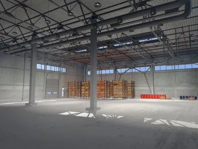 Warehouse 02 3D model