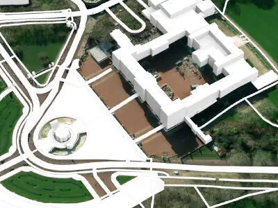 Buckingham Palace London United Kingdom 3D model