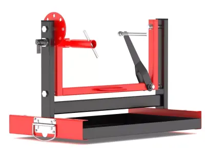 Garage Motorcycle Engine Stand Mount for Engine Repair  3D model