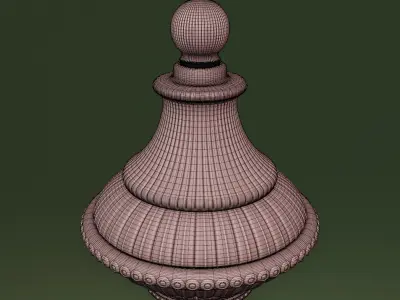 Ornament Jug 3D model 3D model