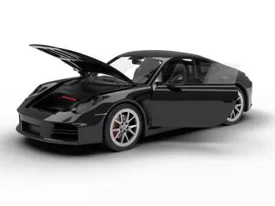 Porsche 911 Carrera 2025 S HQ 3d model 3D model