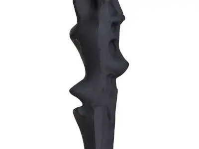 abstract sculptures 3D model