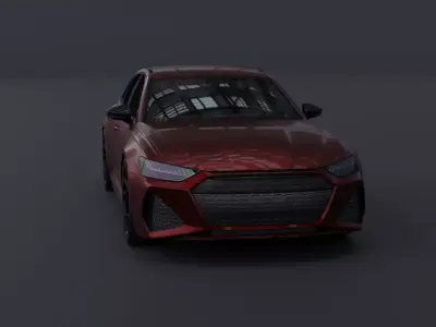 Generic Estate 1 Low-poly 3D model