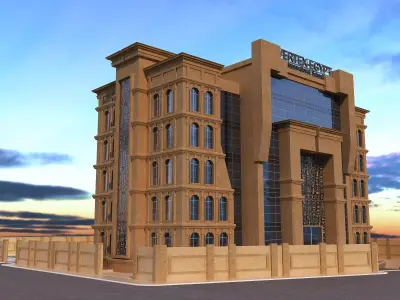 0207 - School Architecture Project - 2D Drawings - 3D Files 3D model